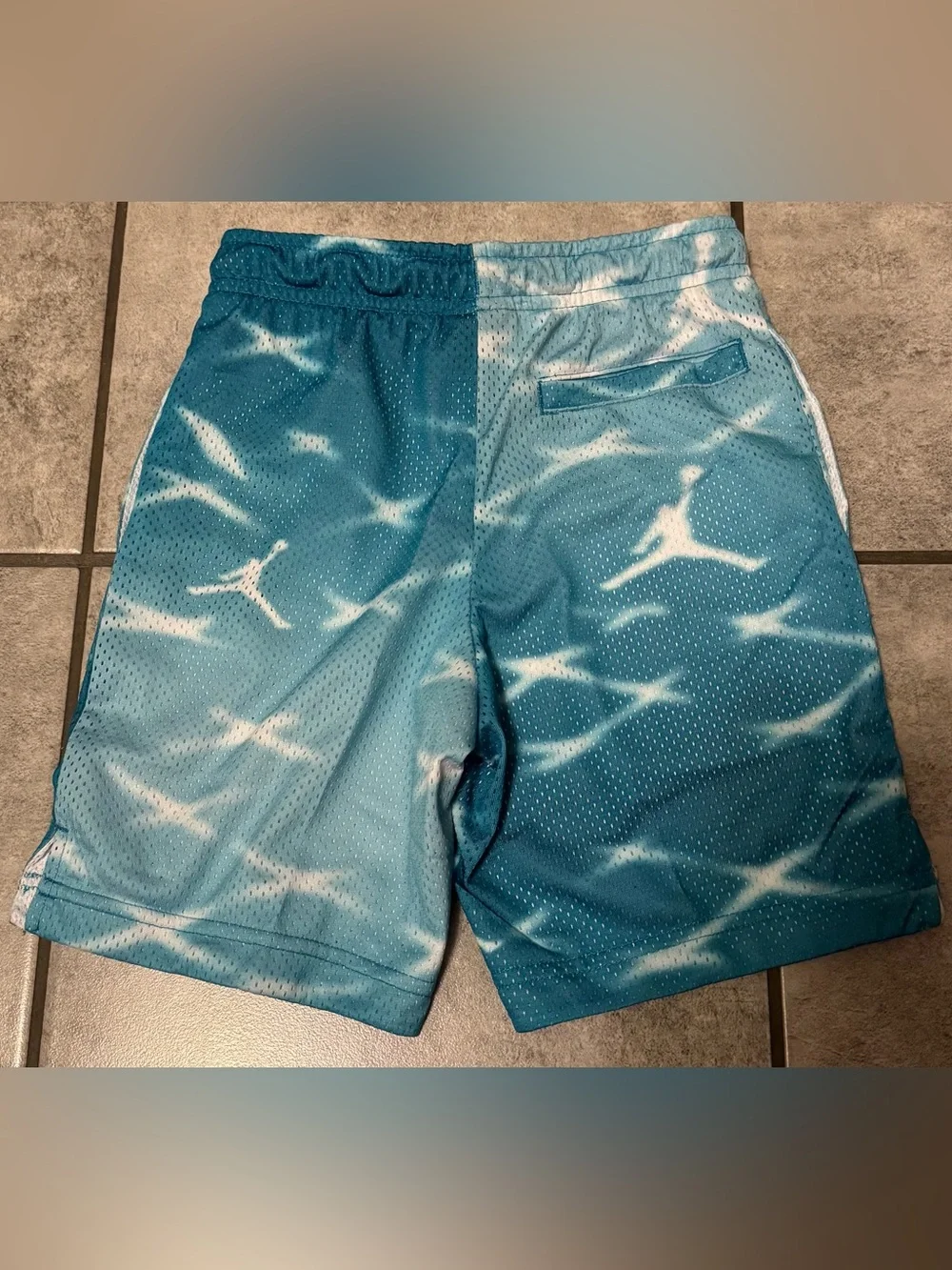 Jordan Jumpman Blue Aquatone Shorts Boys 6 M (5-6yrs) 110-116cm NWT